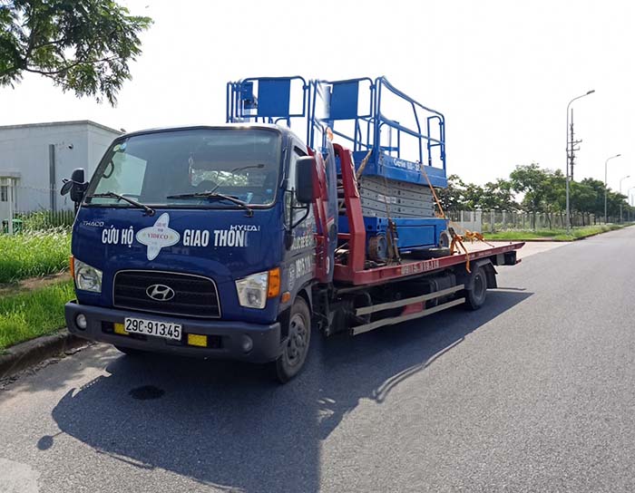 Chở xe nâng Bắc Ninh
