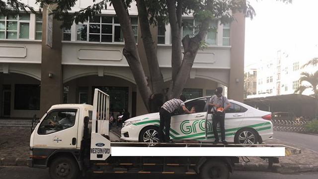 hình ảnh cứu hộ giao thông Quốc Oai