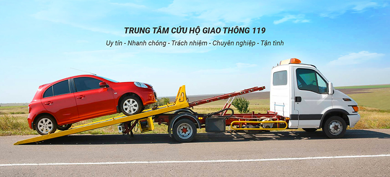 Trung tâm cứu hộ 119 cung cấp dịch vụ cứu hộ, sửa xe lưu động uy tín