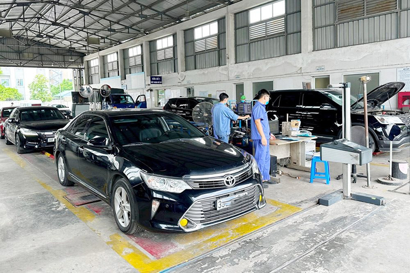 Quy trình đăng kiểm xe mới chi tiết