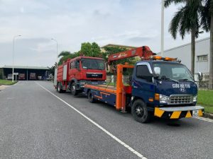 Cứu hộ ô tô hưng yên có phương tiện chuyên dụng hỗ trợ cả xe tải và xe trọng tải lớn 